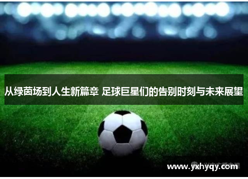 从绿茵场到人生新篇章 足球巨星们的告别时刻与未来展望